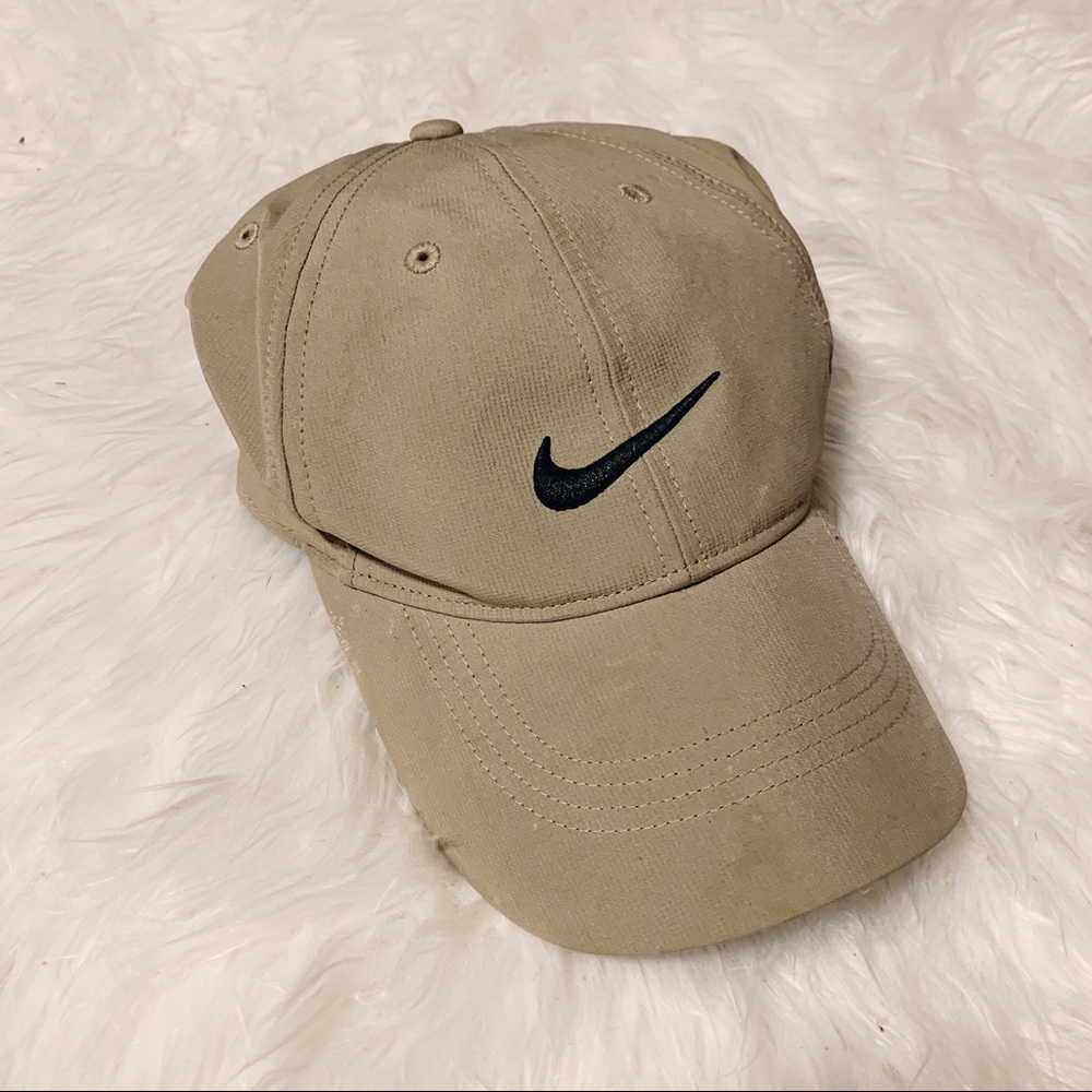 Beige Nike Hat